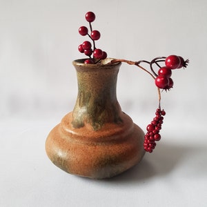 Vintage Ruscha Vase,Fat Lava Vase,Floor Number 840,Studio Ceramics,West Germany Ceramics,Ruscha Ceramic Vase,Mid century