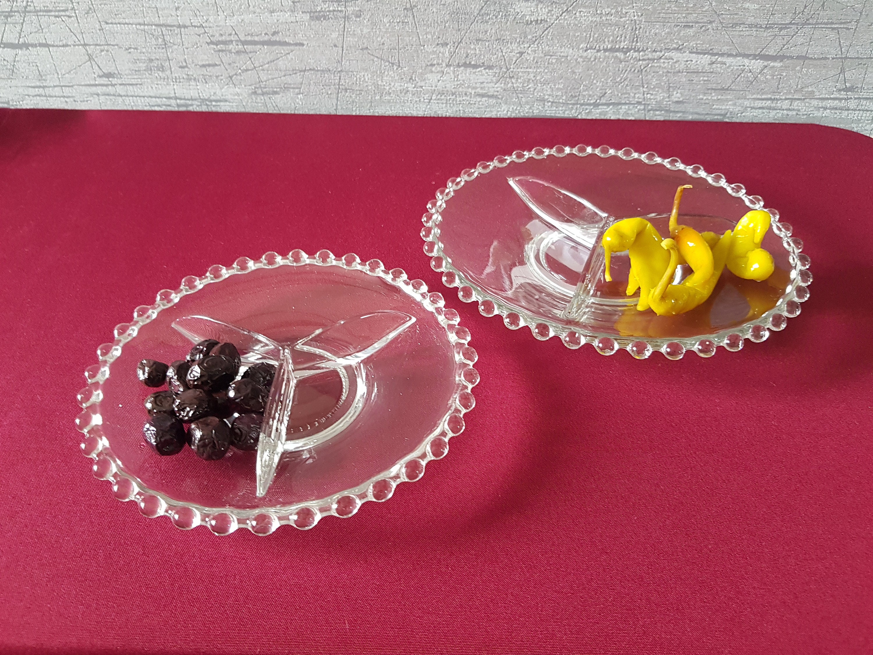 Candlewick snack set - Etsy 日本