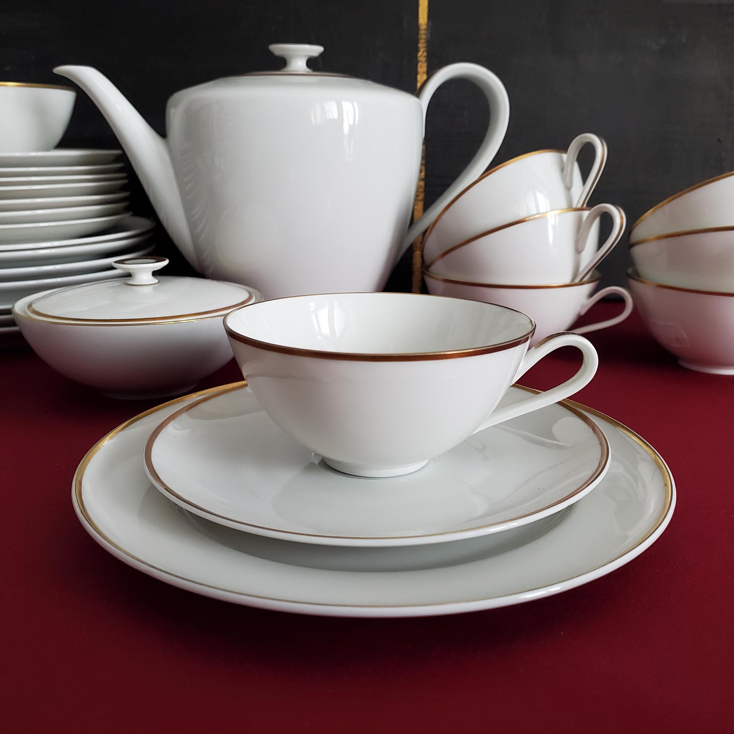 Hutschenreuther tea set - Etsy 日本