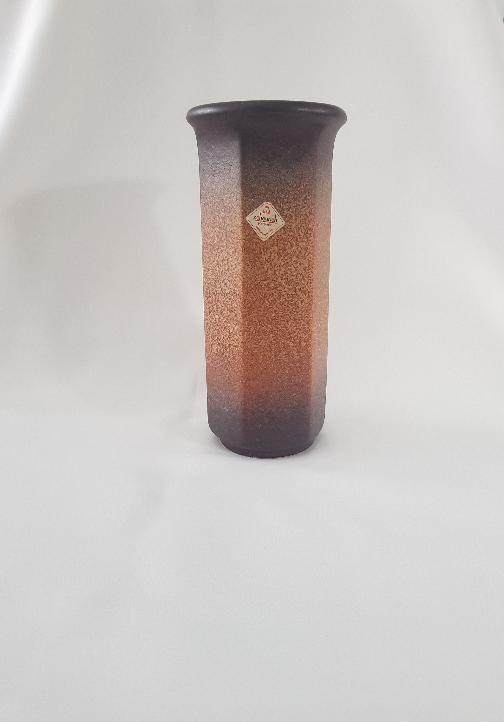 ヴィンテージ花瓶 Scheurich、陶器花瓶 No. 297-26、西ドイツ製