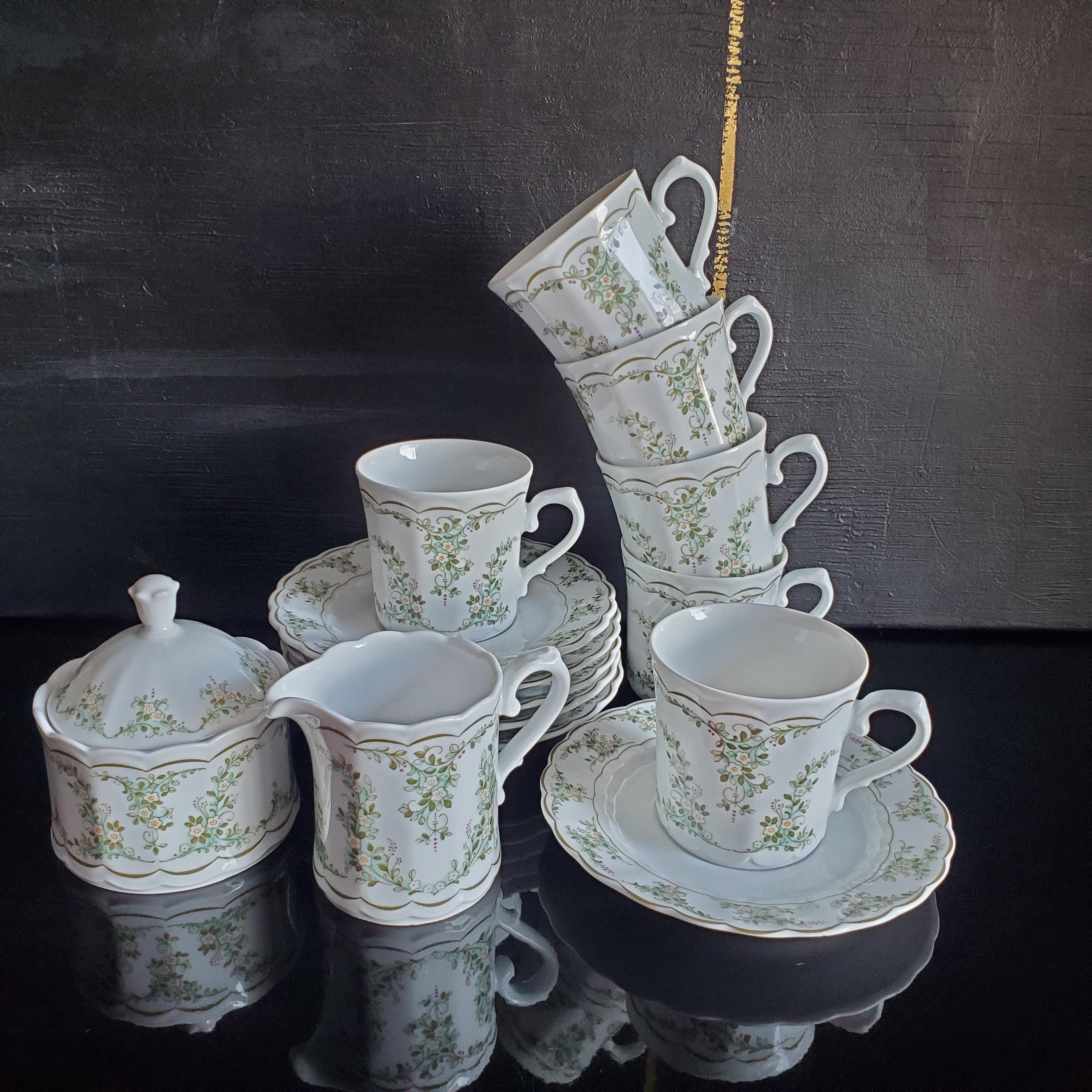 Tirschenreuth bavaria cup and saucer set - Etsy 日本