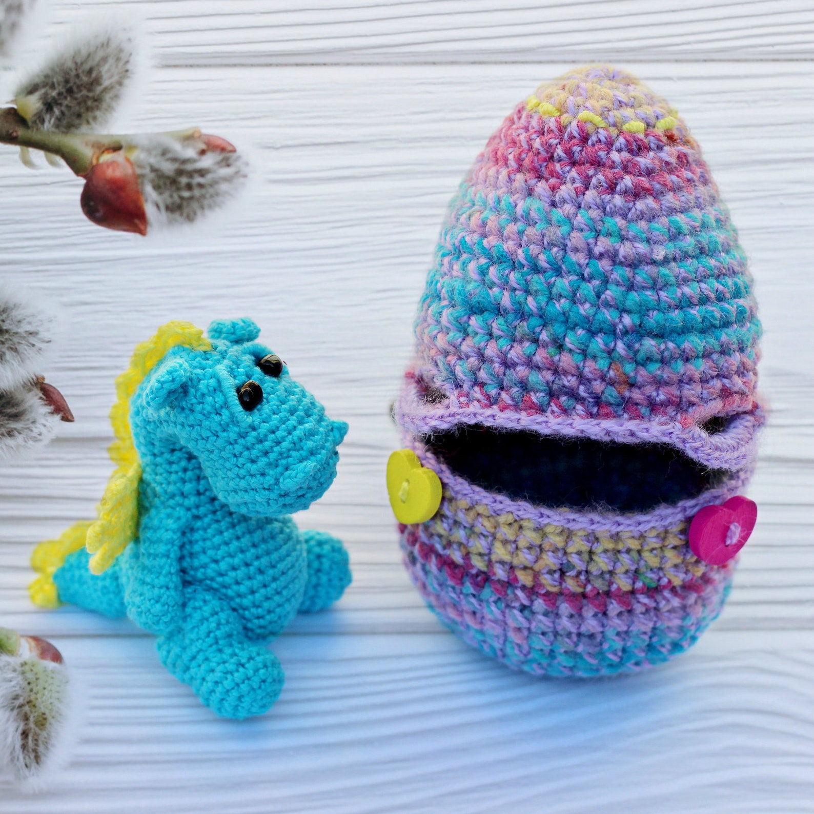 Beautiful Little Dragon Kinder Surprise Collectable toy Etsy
