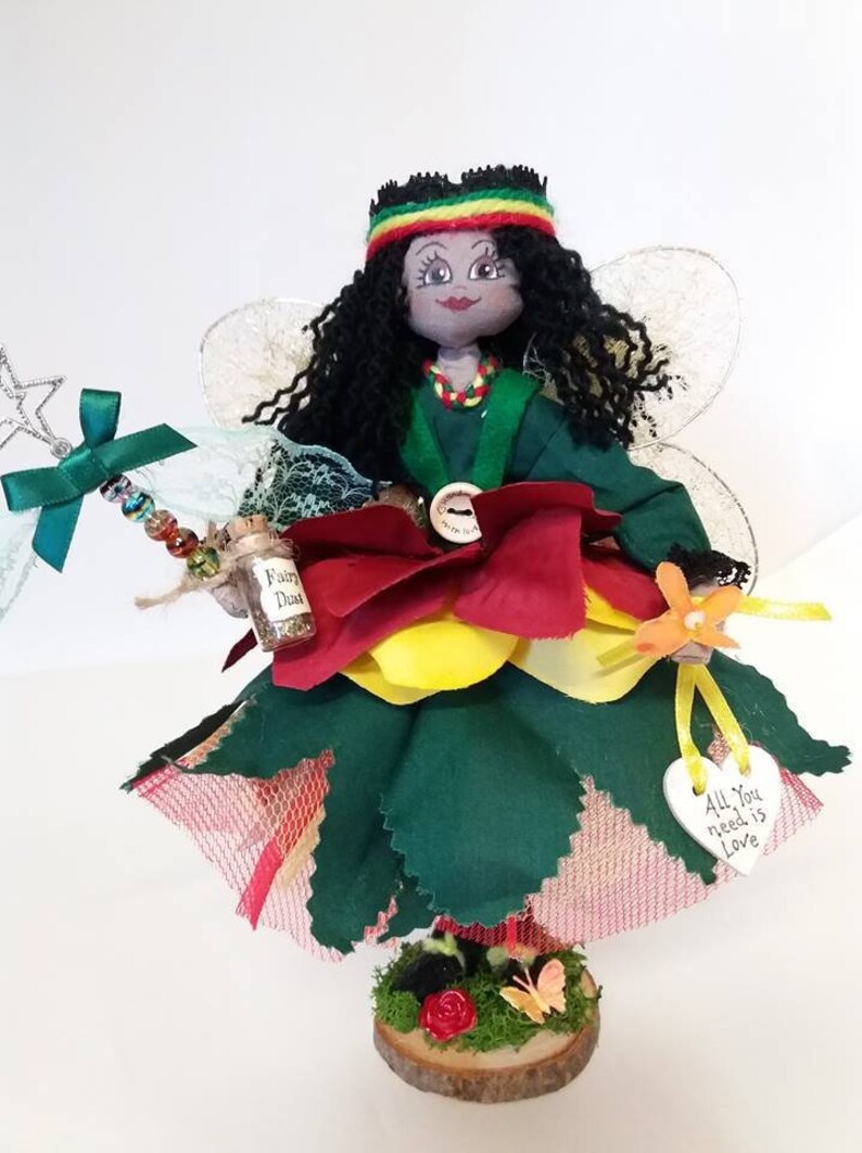 black fairy doll