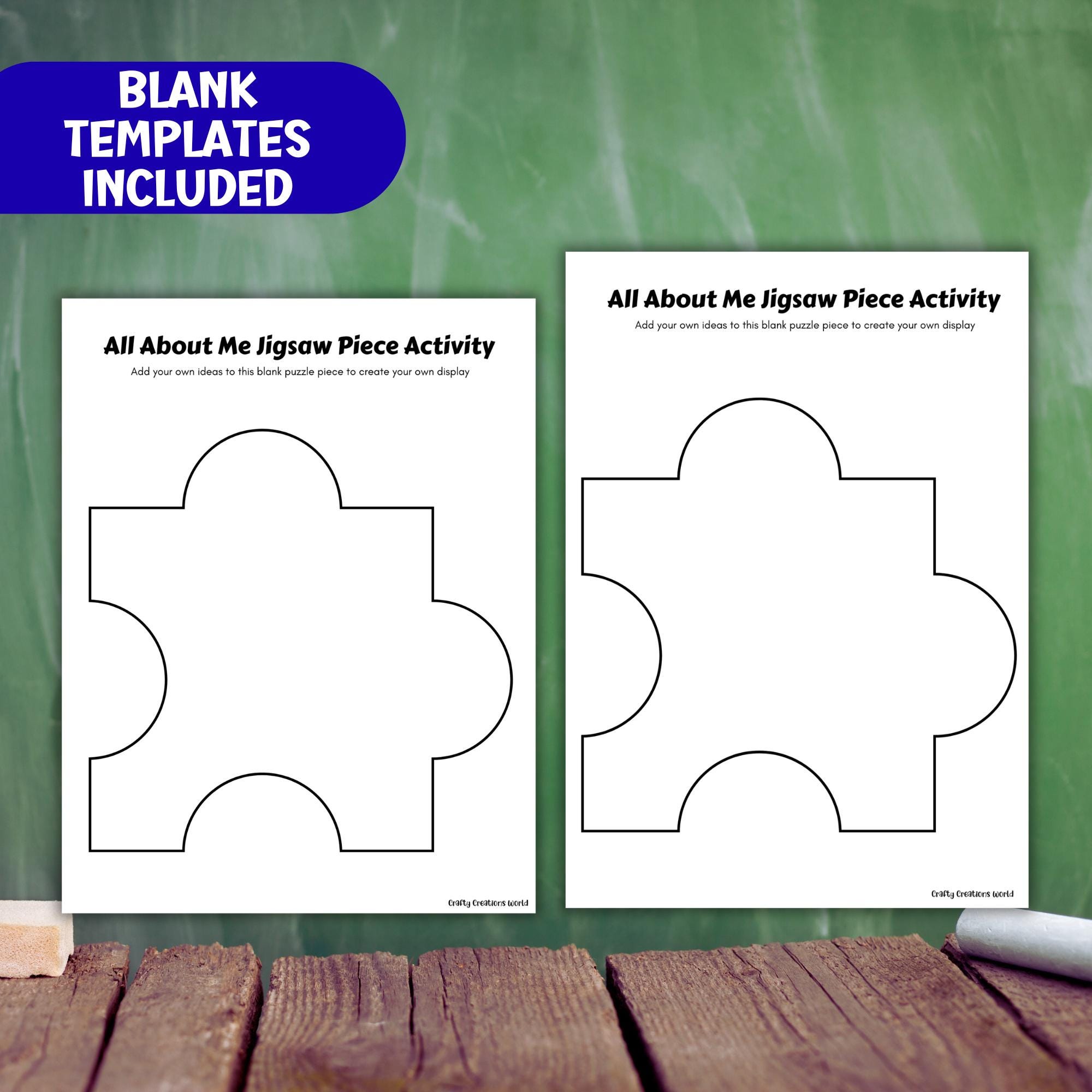 All About Me Jigsaw Worksheet, Back to School Classroom Display, First ...