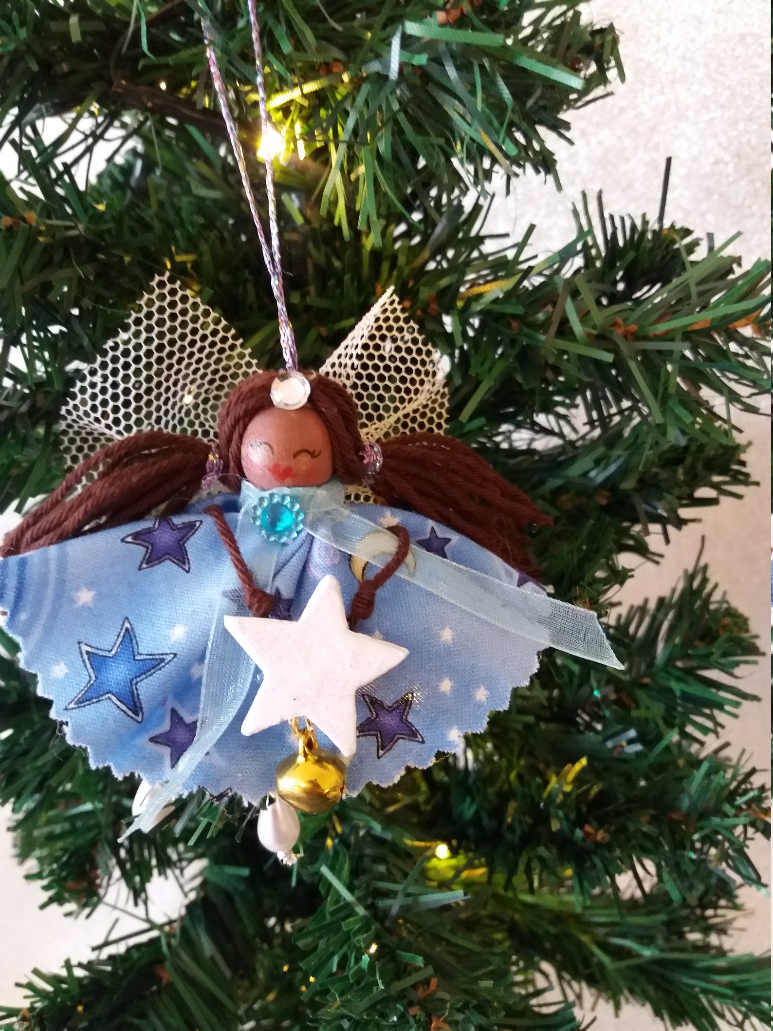 Fairy Christmas Tree Decoration Personalised gift  Etsy