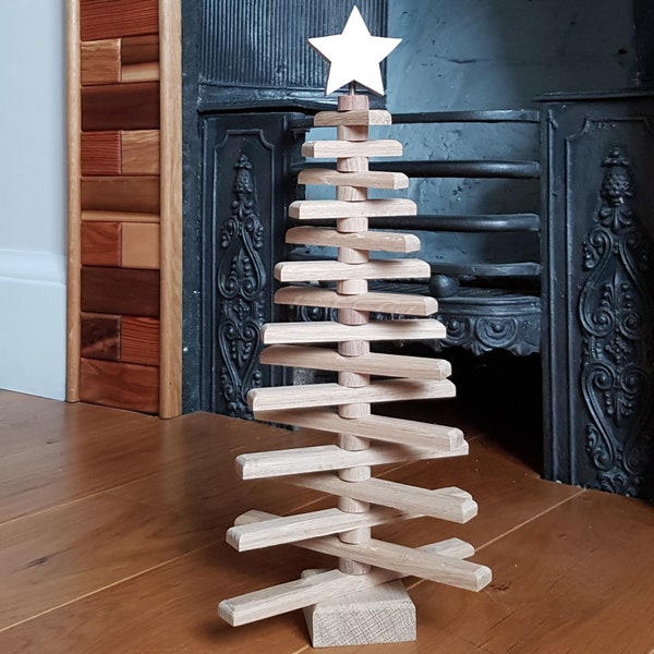Wooden Christmas Decorations for Tree Etsy UK