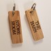 Small Oak Key Ring - Etsy