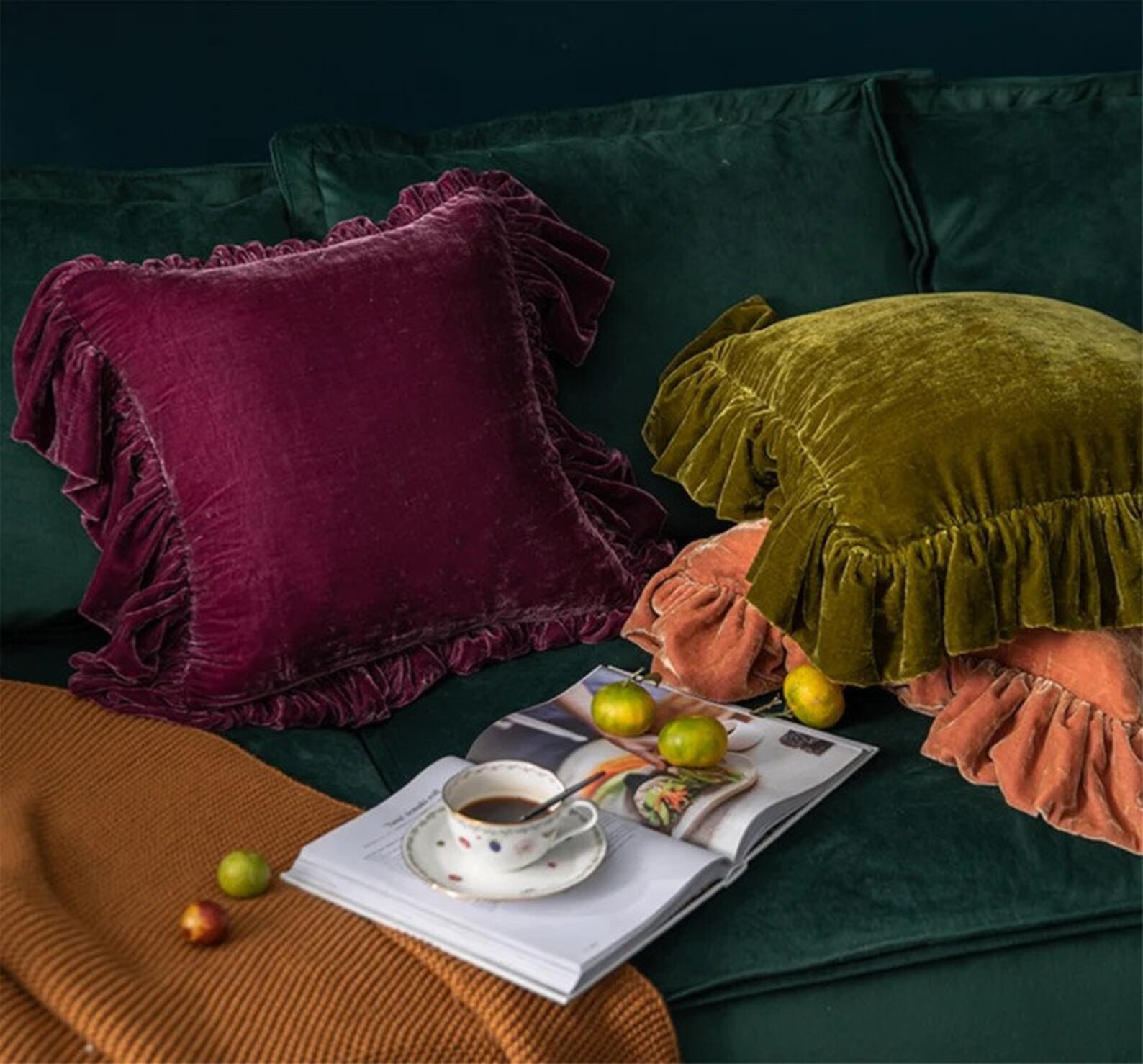 Velvet Body Pillow Cover Long Body Pillow Case Long Velvet Etsy