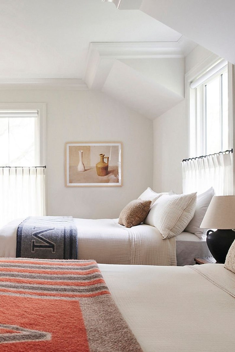 4 Layer Gauze Muslin Bedding Duvet Cover Set Organic Cotton Etsy