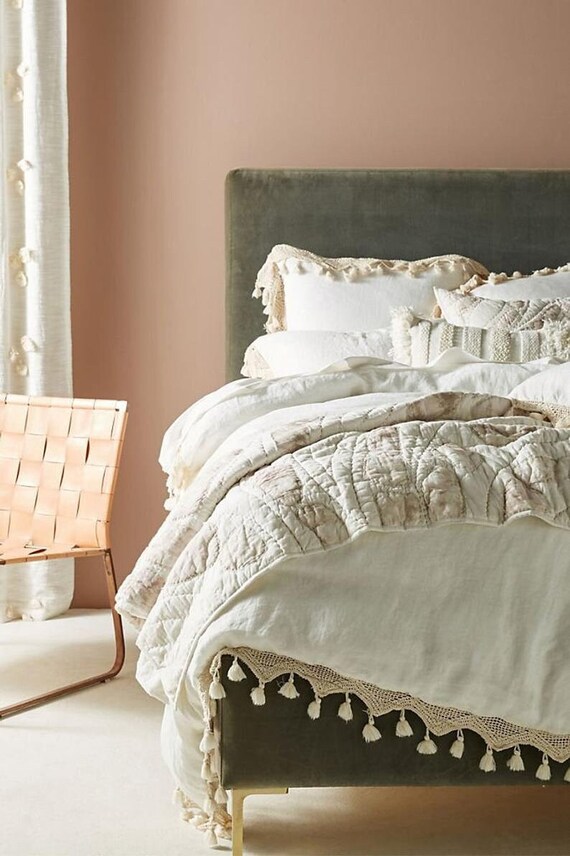 Handmade Tassels Duvet Cover Boho 