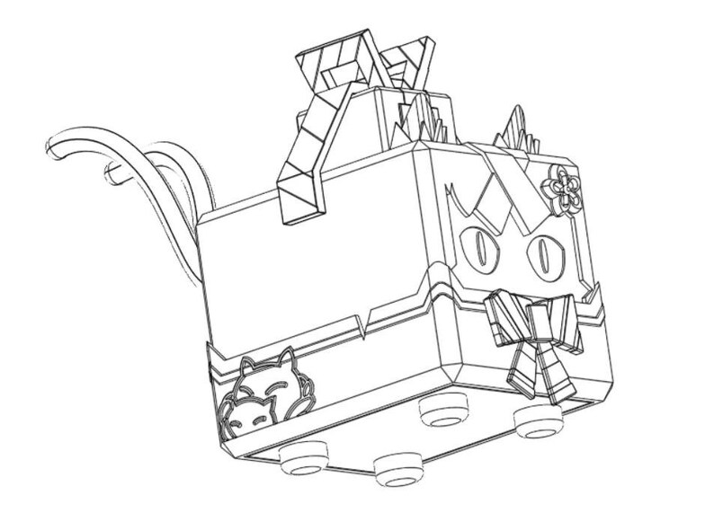 Genshin Impact Kirara Cat Box From With Details 3D Model STL File Etsy