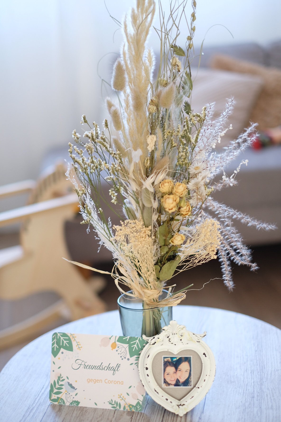 Nature Action Bouquet Small Flowers Against Corona Natural - Etsy