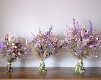 Trockenblumenstrauß Frühlingserwachen in 3 Größen erhältlich , dried bouquet, Trockenstrauß, dried Flowers, Trockenblumen (DHL)