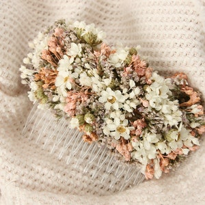 Kopfschmuck aus getrockneten Blumen Serie Lina, in 2 Größen erhältlich Maxibrief Bild 9