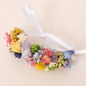 Trockenblumenarmband Serie Annabel, (Maxibrief)