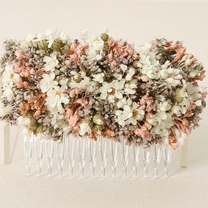 Kopfschmuck aus getrockneten Blumen Serie Lina, in 2 Größen erhältlich Maxibrief Bild 1