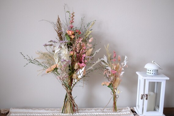 Zuckeralm Dry Flower Bouquet, Available in 2 Sizes, Dried Bouquet, Dried  Flowers, Dried Flowers, DHL 