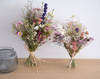 Trockenblumenstrauß Frühlingsgefühl in 2 Größen erhältlich , dried bouquet, Trockenstrauß, dried Flowers, Trockenblumen (DHL)