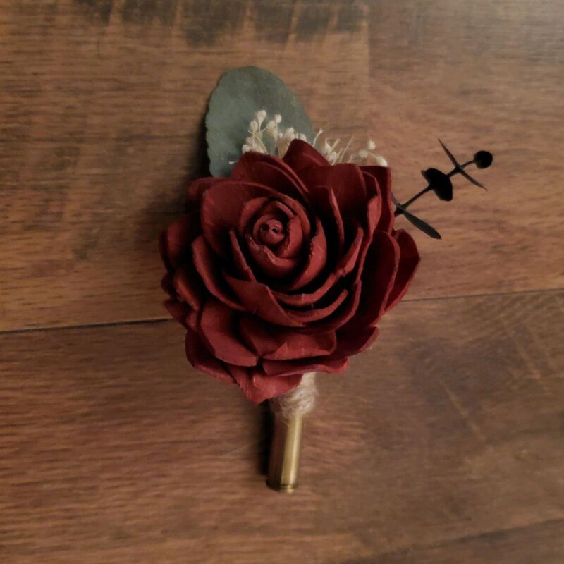 Shotgun Shell Boutonniere - Etsy