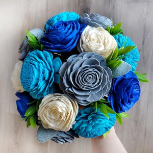 prom flowers for royal blue dress Behind Blue Eyes (Prom Bouquet)