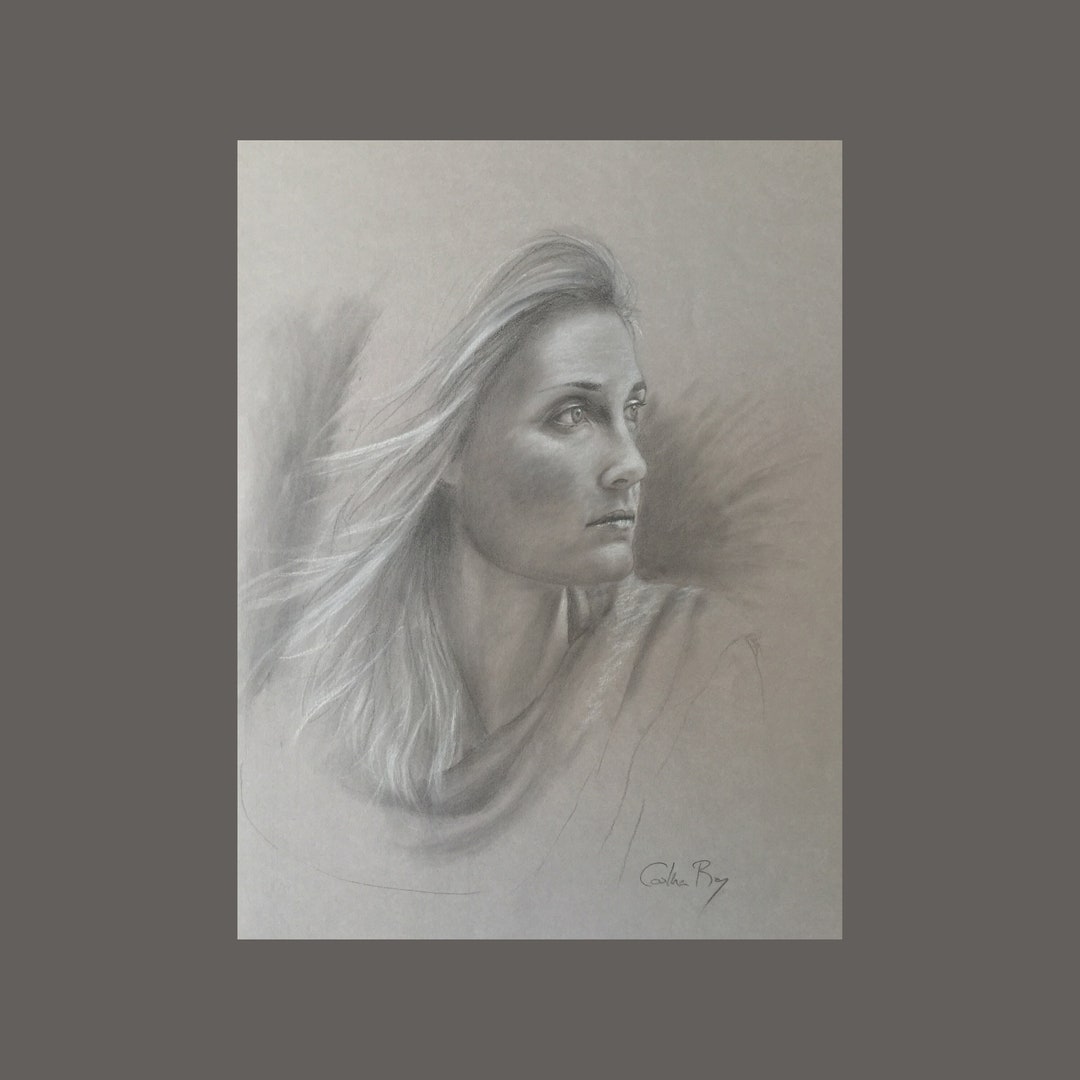 Drawing, Original Work, Art, Wall Art, Pencil Drawing, Handmade Work