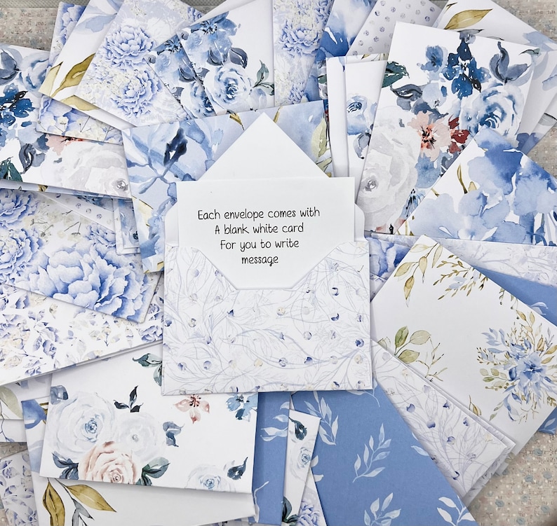 Assorted Mini Envelopes / Blank Cards / Gift Cards and Envelopes / Mini ...