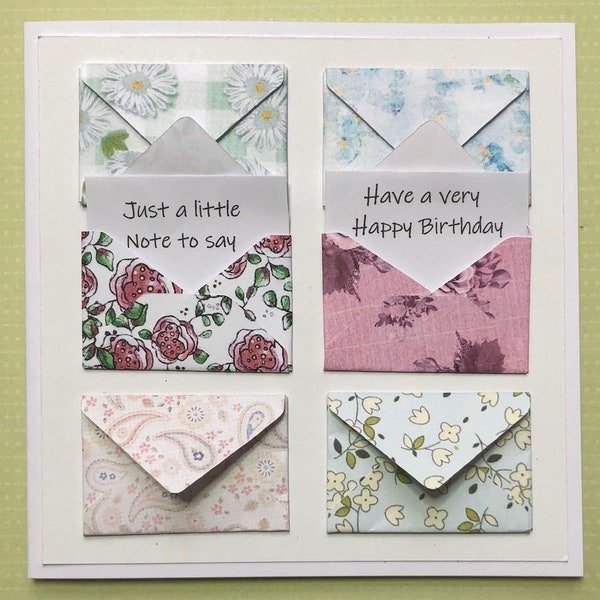 Mini Greeting Cards Etsy UK