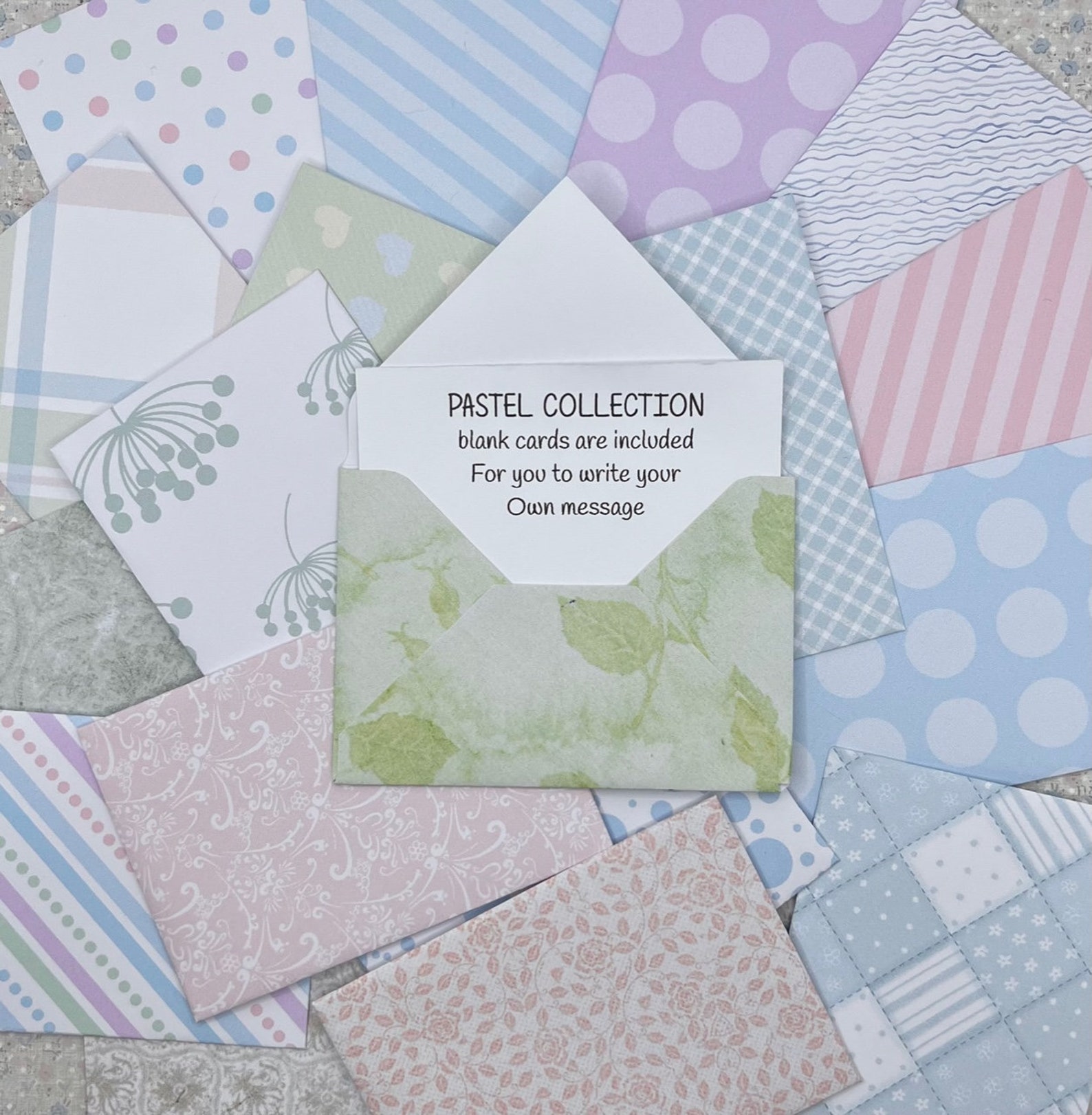 Assorted Mini Envelopes / Blank Cards / Gift Cards and Envelopes / Mini ...