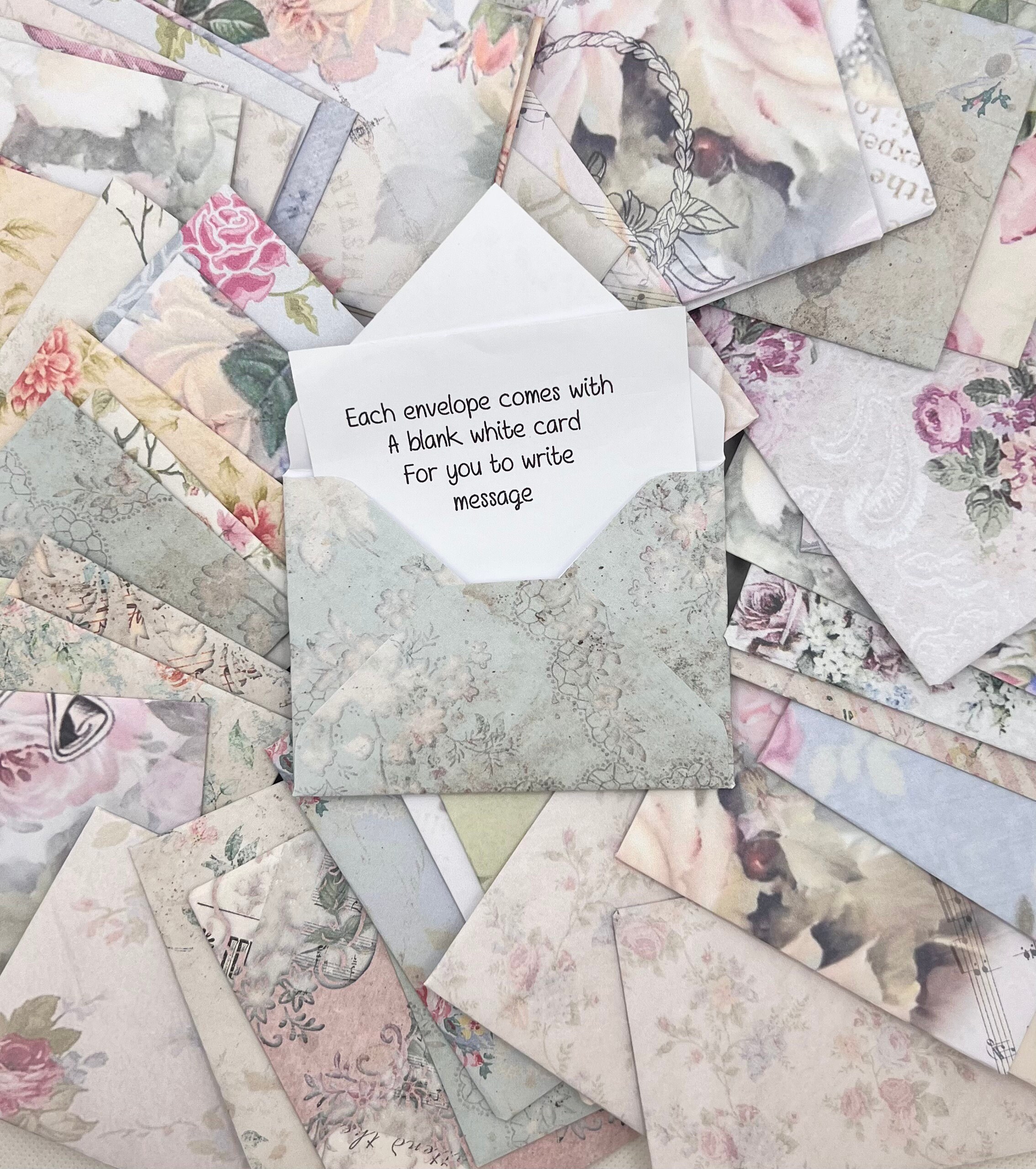 Assorted Mini Envelopes / Blank Cards / Gift Cards and Envelopes / Mini ...