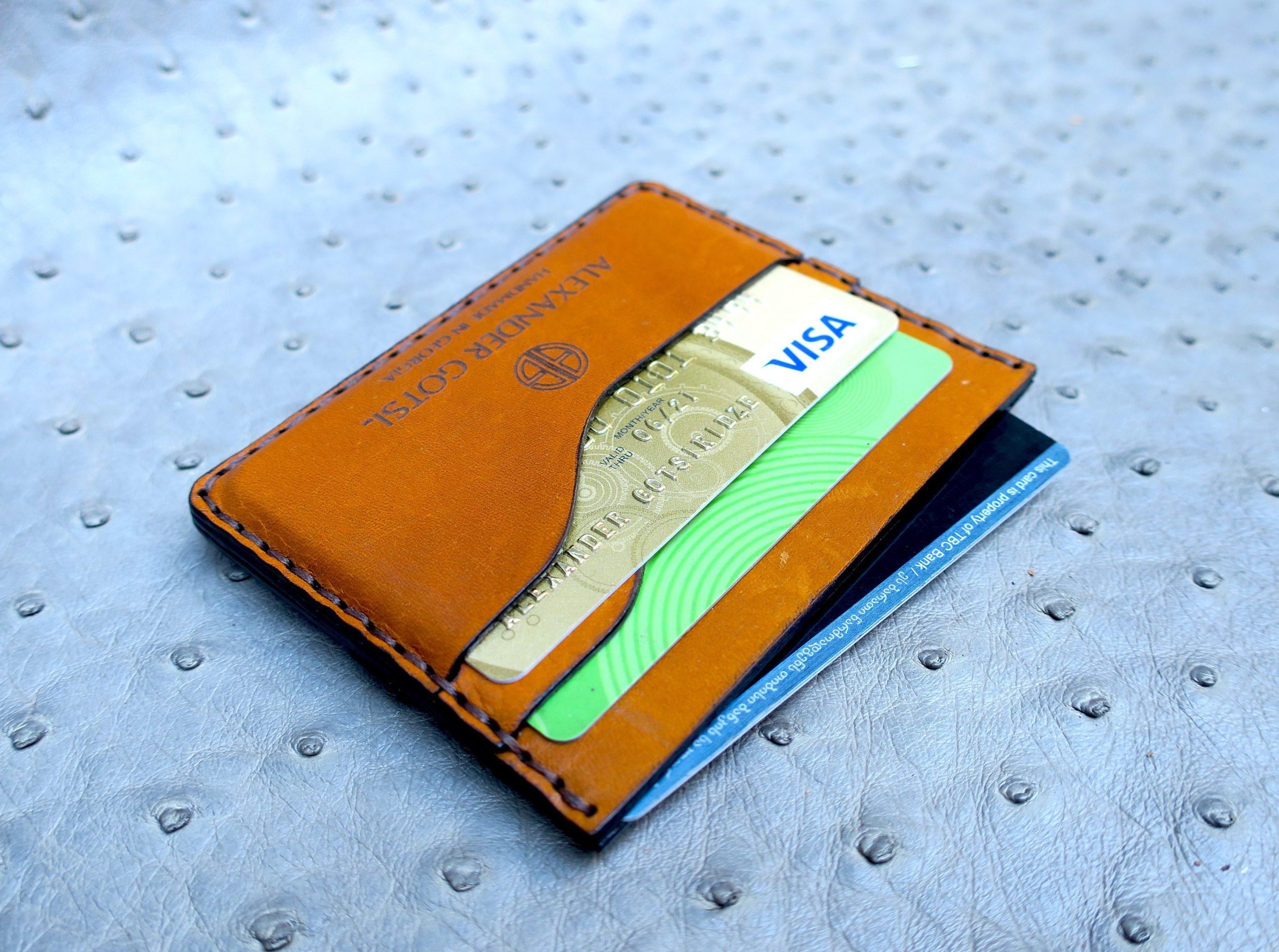 Card Case Genuine Leather Card Holder Credit Card Holder Genuine