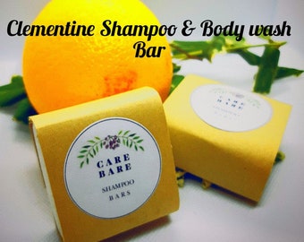UK Handmade Vegan Gentle Shampoo and Body Wash Bar