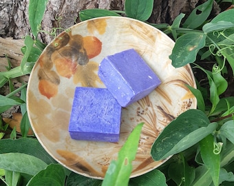 Shampoo Bar For Blonde and Grey hair, Sulfate-free. Violet Shampoo