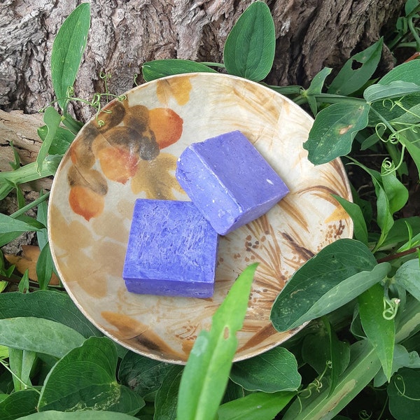 Shampoo Bar For Blonde and Grey hair, Sulfate-free. Violet Shampoo