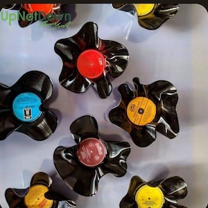 Upcycling platenkom &quot;Sweet-sound&quot; decoratie