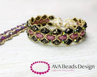 Tutorial / Patrón para la pulsera El Nilo
