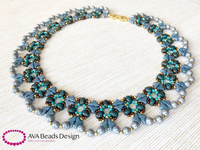 Beaded Pattern for the Between the Arches Necklace Bracelet - Etsy