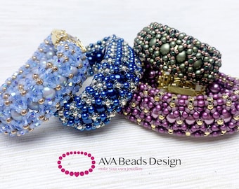 Tutorial per braccialetti di perline, schema punto zigzag (PDF)