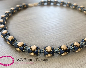 Tutorial / Pattern for the Full Micky  necklace