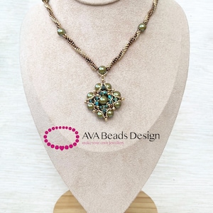 Beating tutorial , Beading pattern , Northern starlight beading instructions , necklace tutorial , earrings tutorial