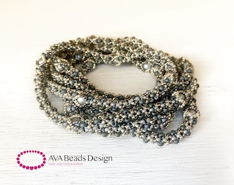 PDF TUTORIAL to make the "Margols hidden pearl necklace"