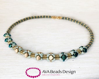 Pattern / Tutorial for the Micky Beaded Necklace