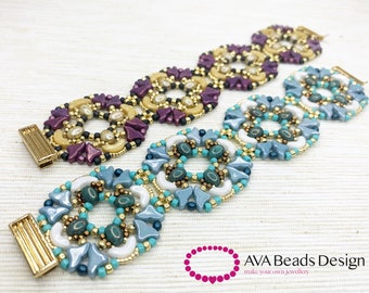 Tutorial per braccialetti di perline, livello intermedio (schema PDF)