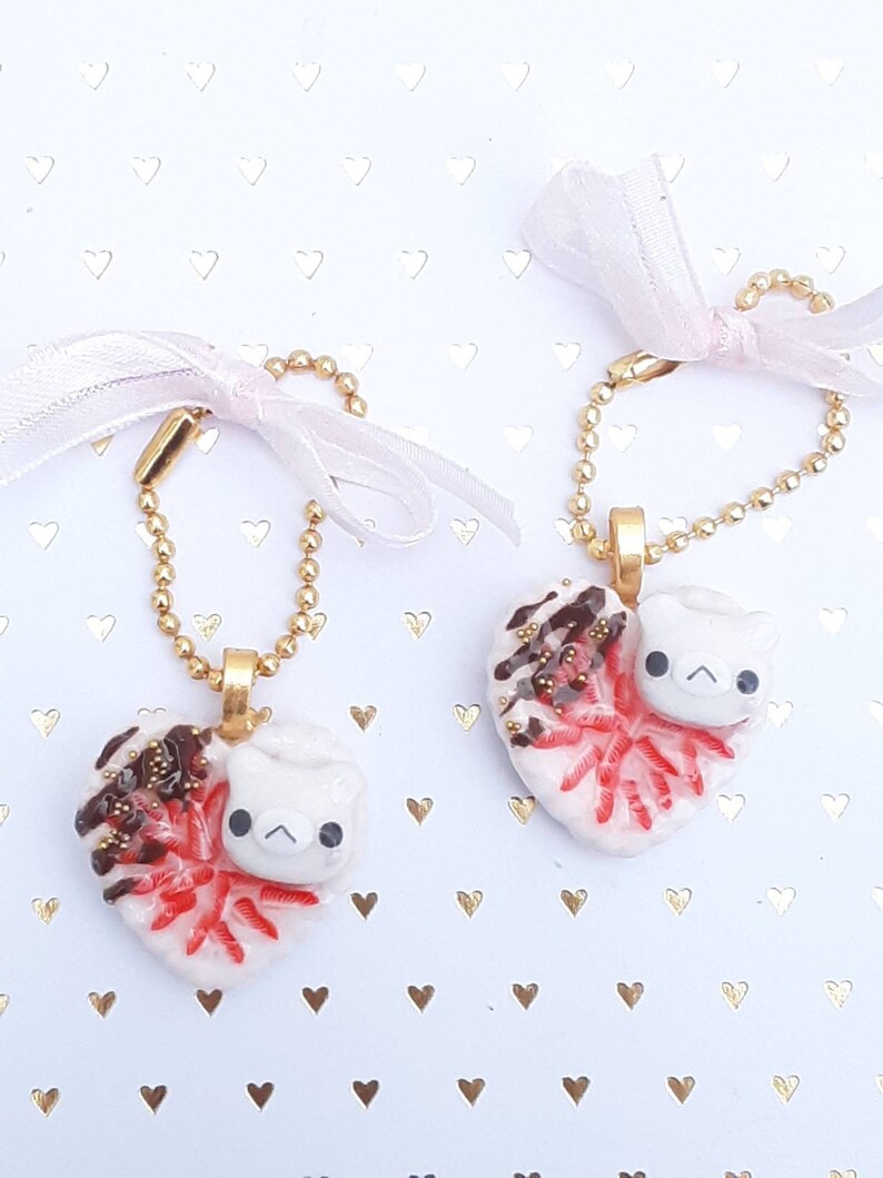 Kawaii Tart PolymerclayKawaii Bear CharmPolymerclay CharmKawaii Polymerclay CharmPolymerclay KeychainStrawberry CharmKawaii Keychain