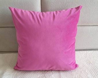 Hot pink pillow | Etsy Throw Pillow Cover, Hot Pink chain link