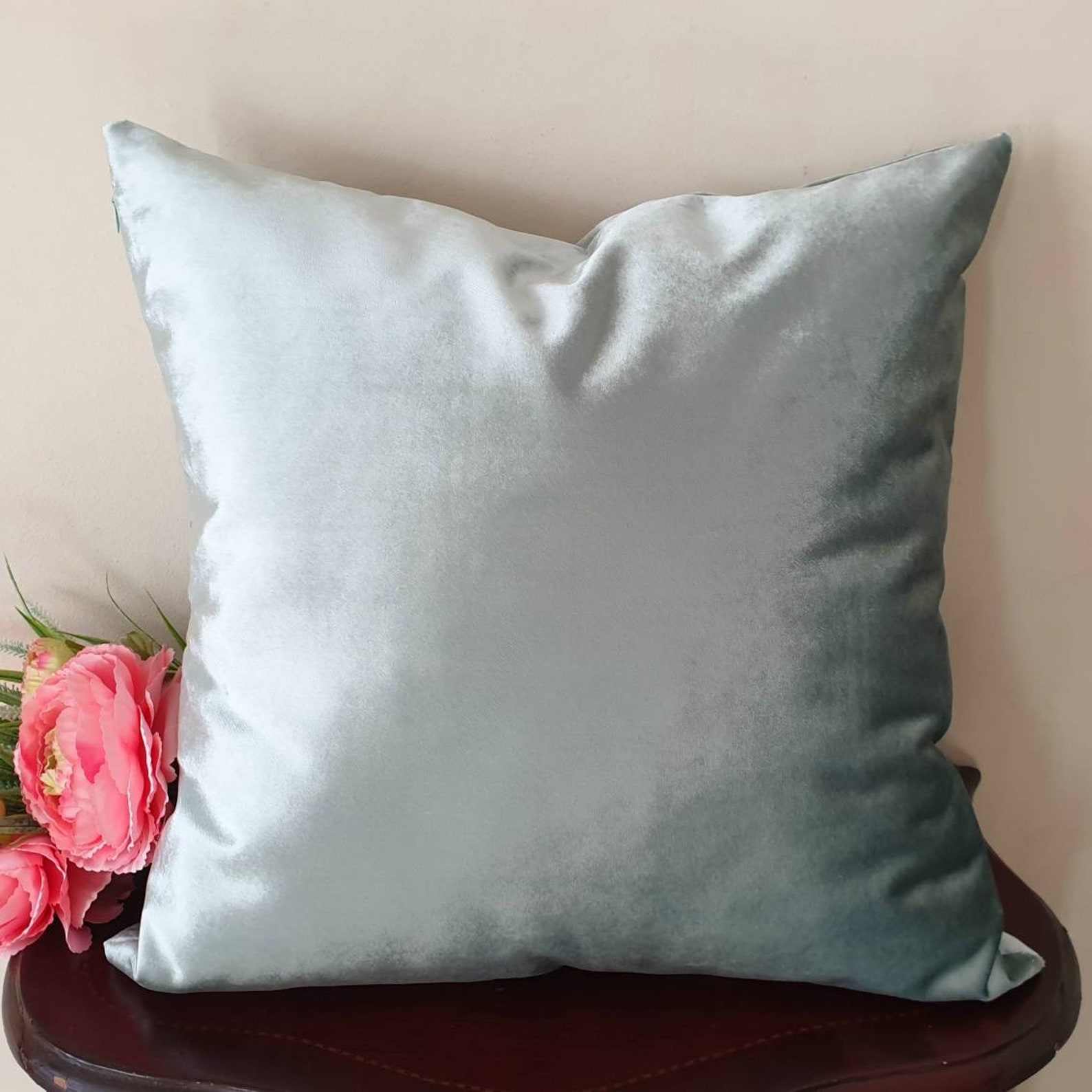 Mint Green Pillow Covers Mint Green Pillow Cases Green Etsy