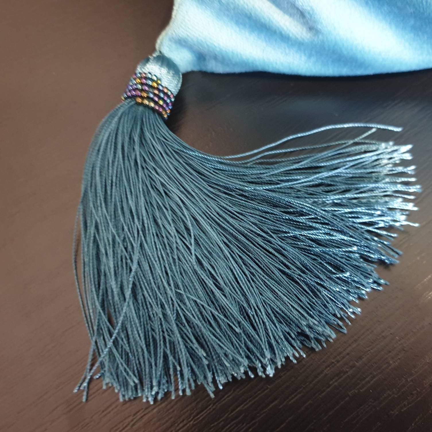 Luxury Tassel Pillow Covers Teal Pillow Cases Teal Velvet Etsy