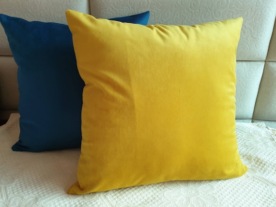 yellow pillow cases clean