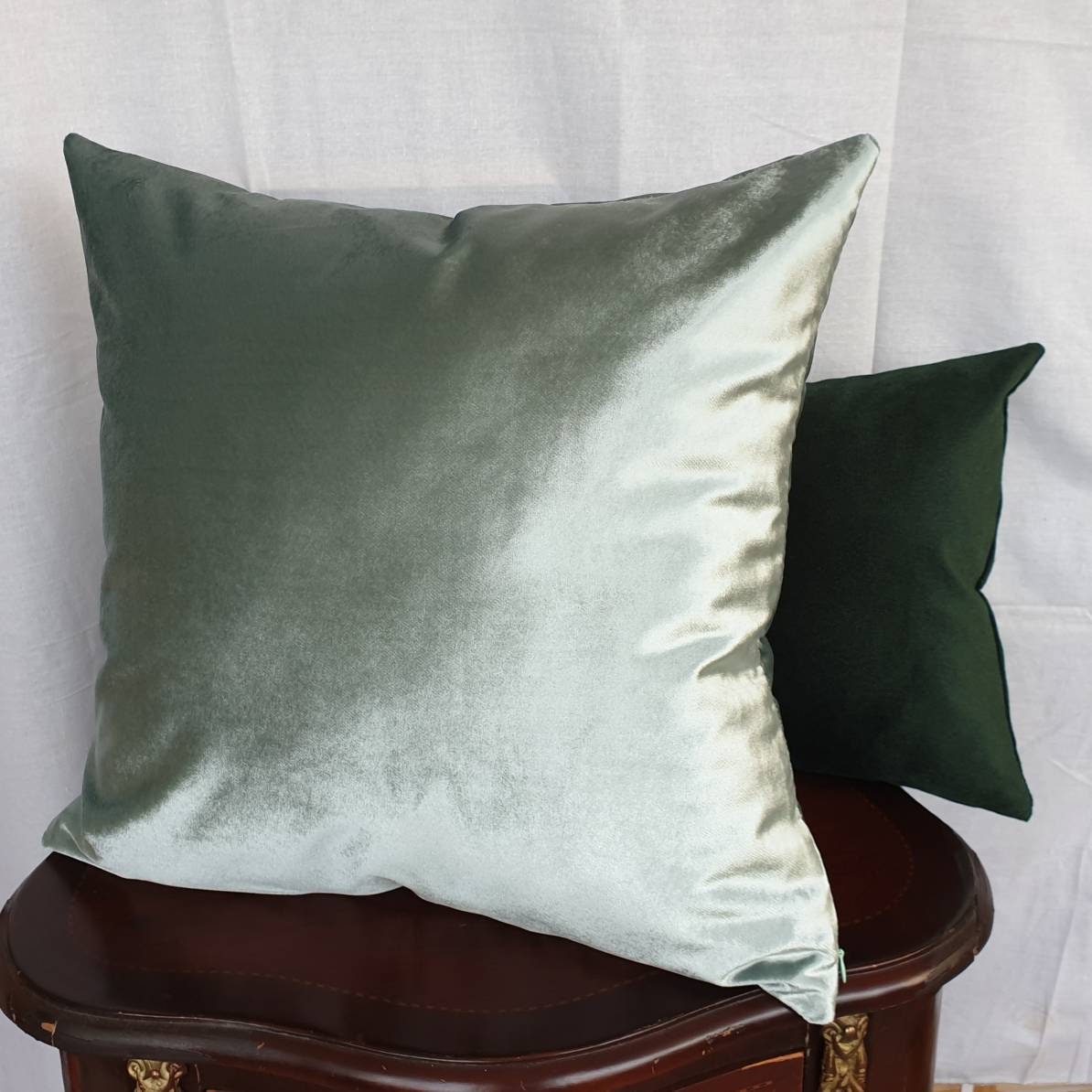 Mint Green Pillow Covers Mint Green Pillow Cases Green Etsy