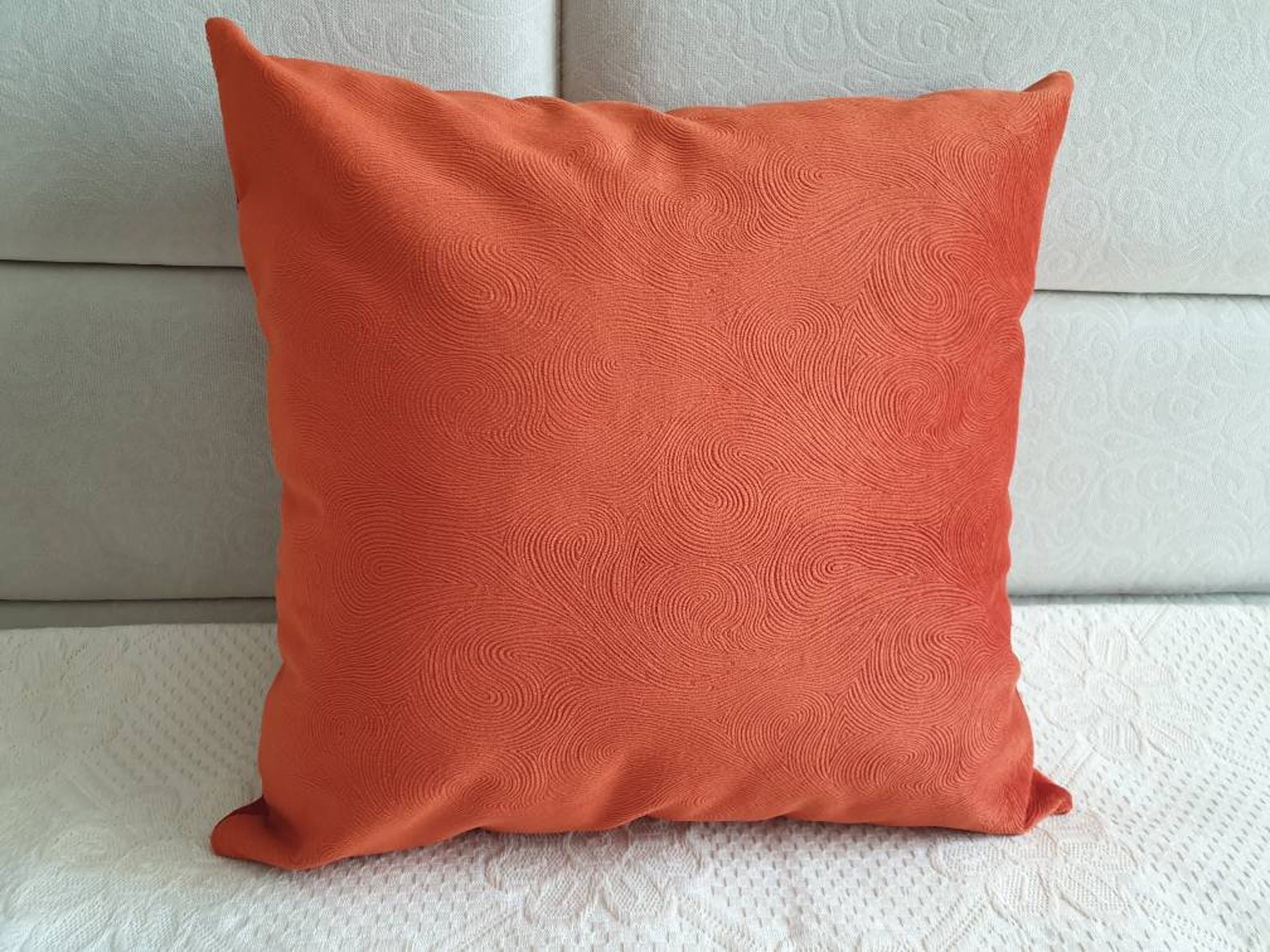 Orange Pillow Covers Orange Pillow Cases Velvet Pillows Etsy
