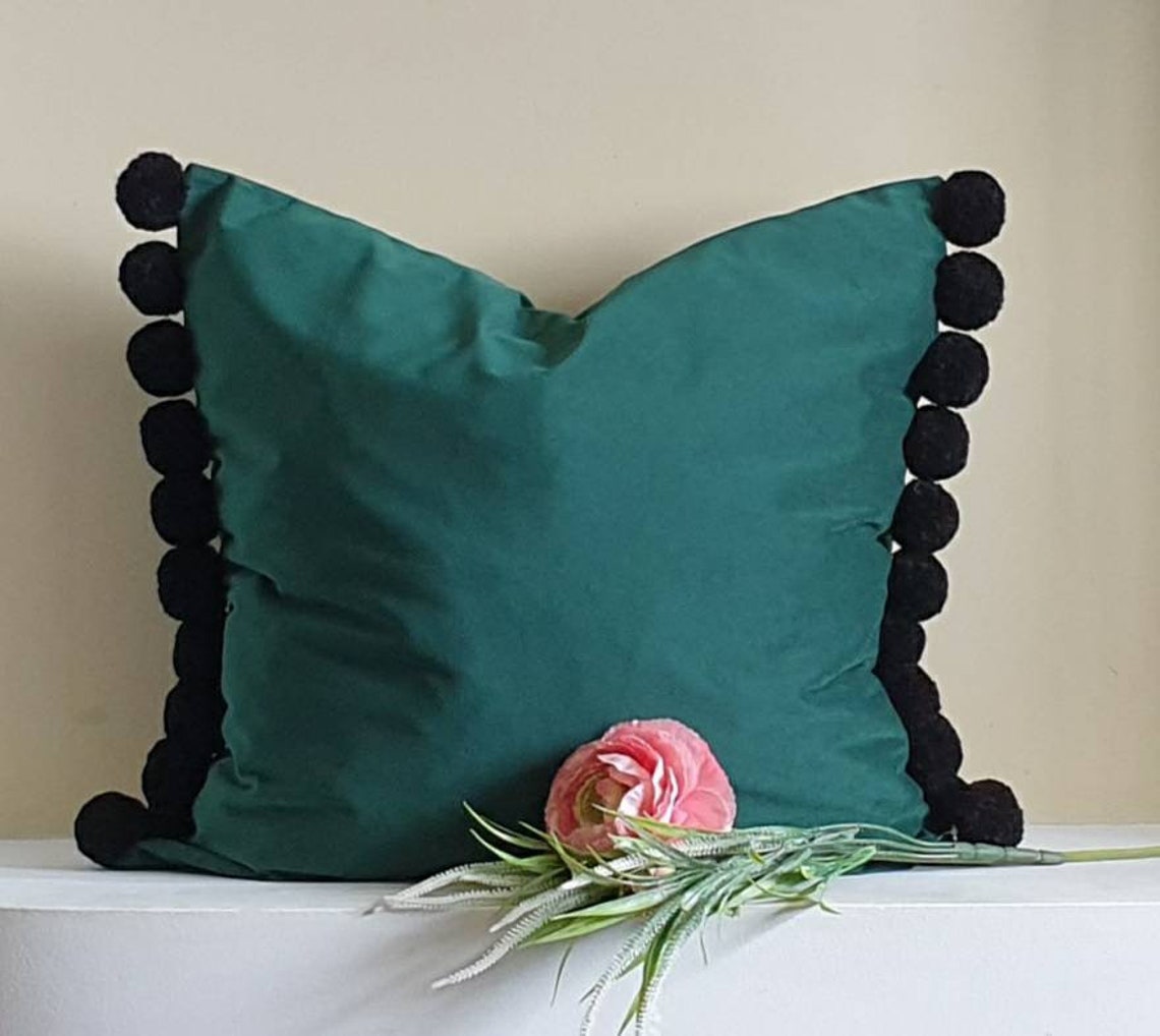 emerald lumbar pillow